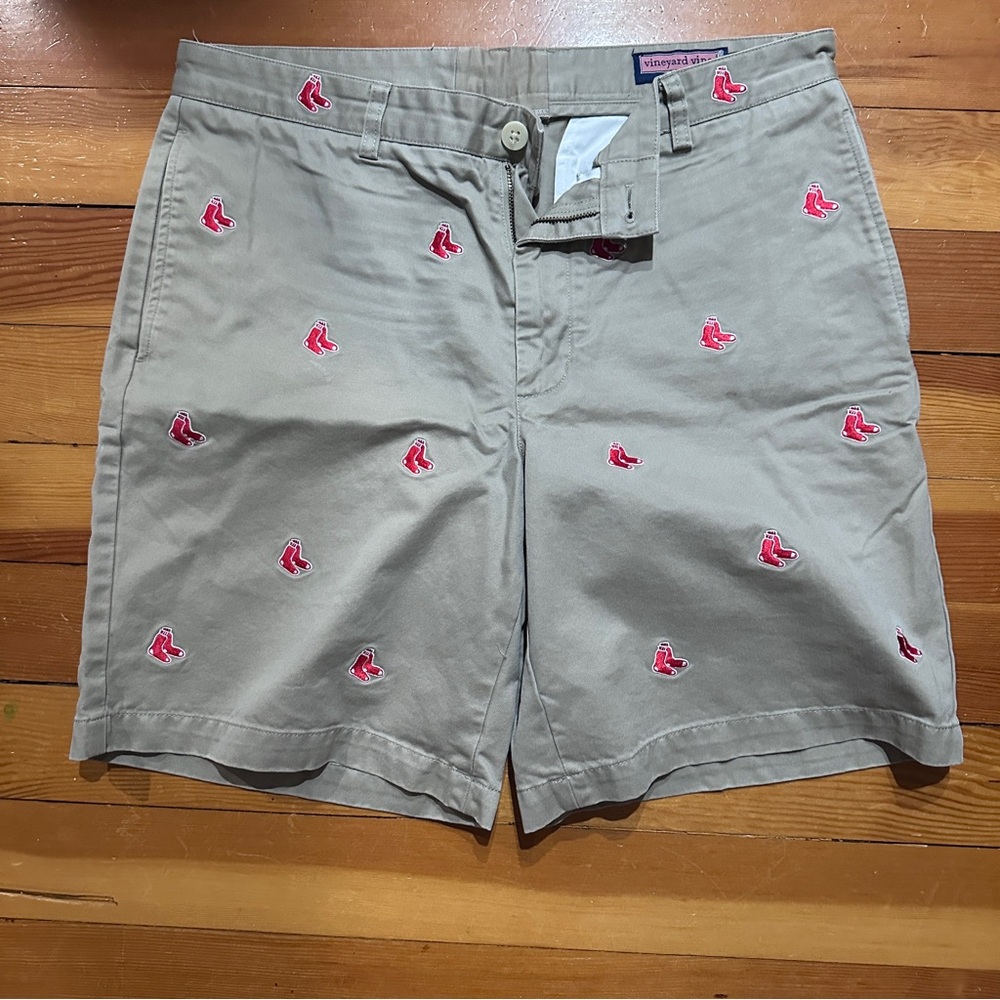 Rare Vineyard Vines Red Sox Shorts
